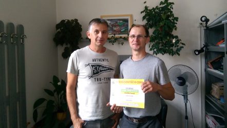 Elika_předání výhry